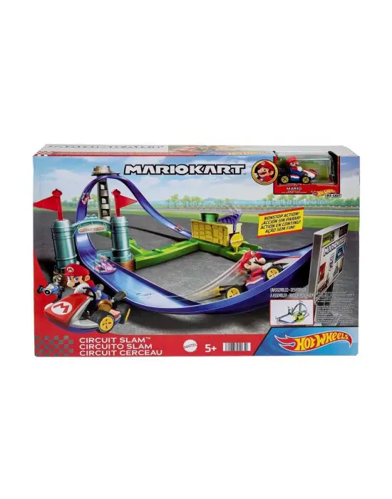 Omarı Mario Kart Keskin Dönüşler Pist Seti - Eğlence Dolu Yarış Heyecanı