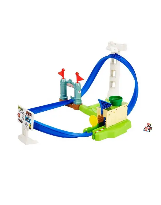 Omarı Mario Kart Keskin Dönüşler Pist Seti - Eğlence Dolu Yarış Heyecanı