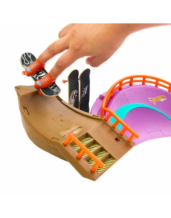 Omarı Ahtapot Figürlü Kaykay Parkı Oyun Seti