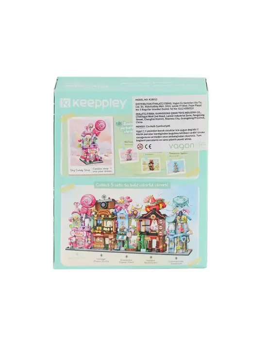 Omarı Sevimli Şehir Köşesi Blok Seti - Çocuk Oyuncakları