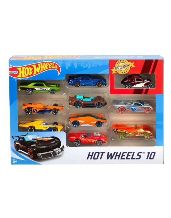 Omarı Renkli b Araba Seti - 10lu Çeşit