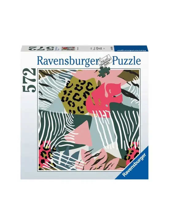 Omarı Hayvan Desenleri Parça Puzzle