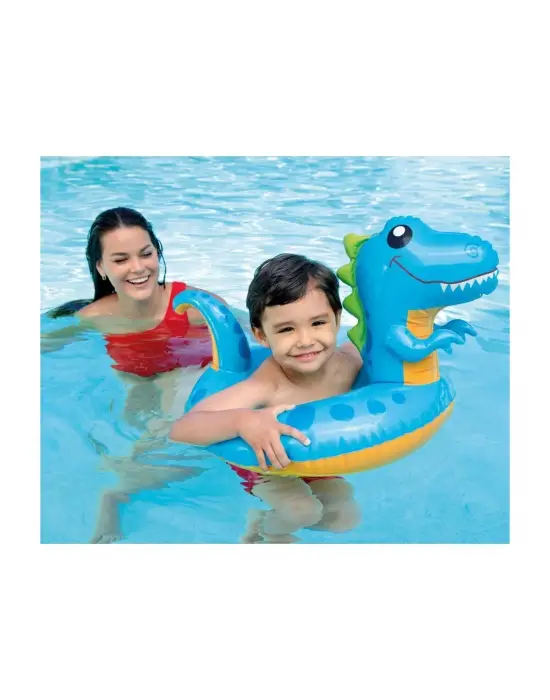 Omarı Renkli Hayvan Desenli Simit Oyuncak - 3-6 Yaş Çocuklar İçin Eğlenceli Oyuncağınız