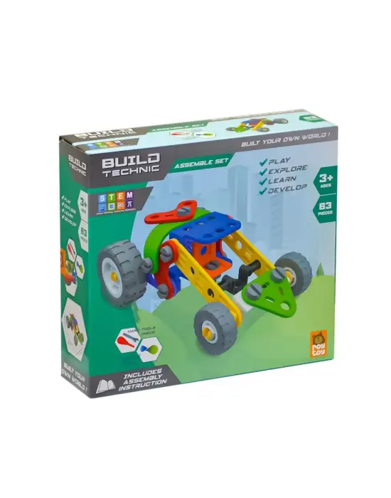 Omarı Eğlenceli ve Zeka Geliştirici Yap-Boz Oyun Seti