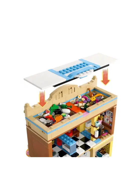 Omarı Renkli Oyun Seti Parça Genç Aşçılar İçin Eğitici Kitchen Playset