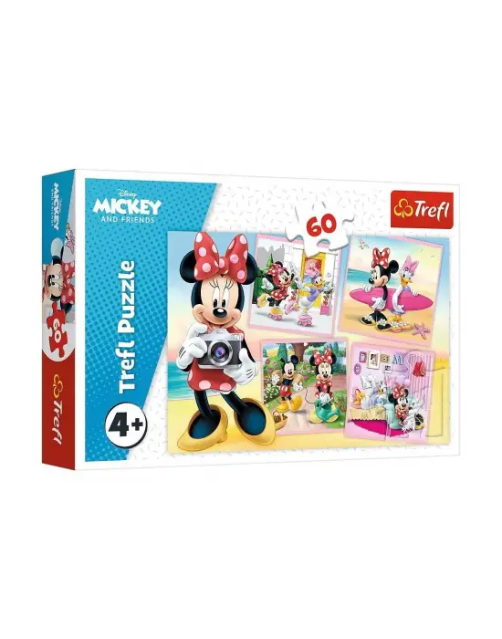 Omarı Eğlenceli Mickey 60 Parça Puzzle
