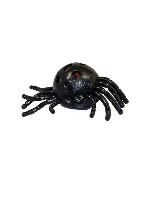 Omarı Şık ve Renkli Örümcek Desenli Anahtarlık