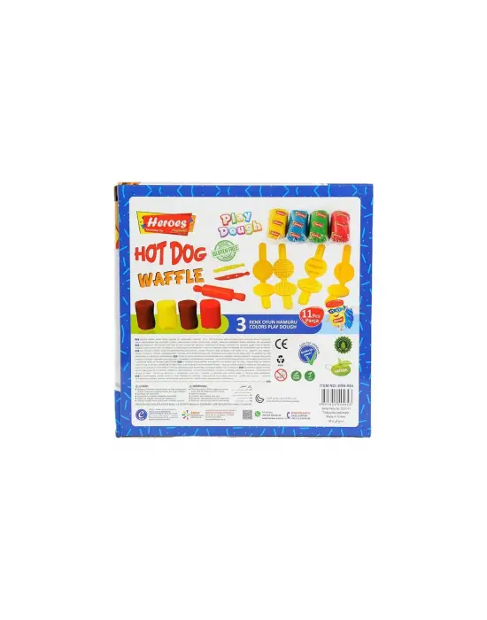 Omarı Heroes Oyun Hamuru Seti - Orta Kutulu Çocuk Oyuncakları