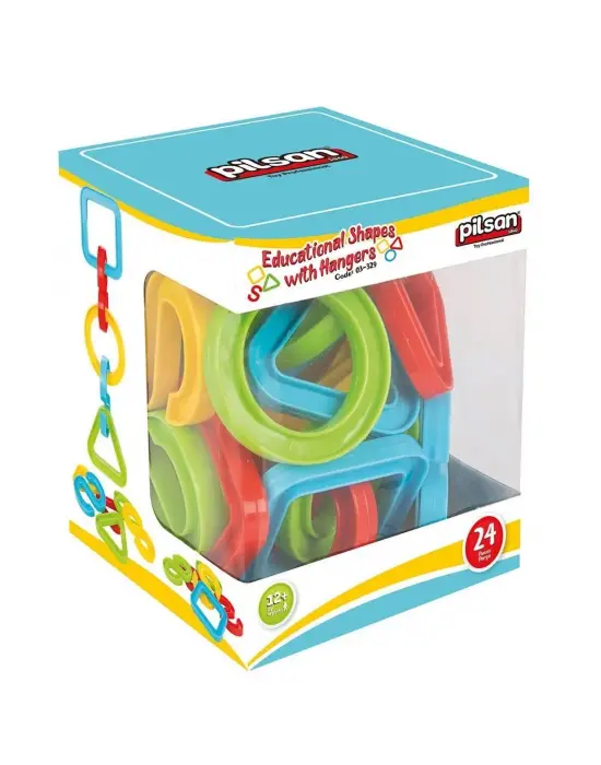 Omarı Çocuklar İçin Eğlenceli Askılı Şekiller Oyuncak