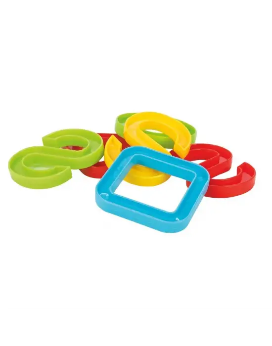 Omarı Çocuklar İçin Eğlenceli Askılı Şekiller Oyuncak