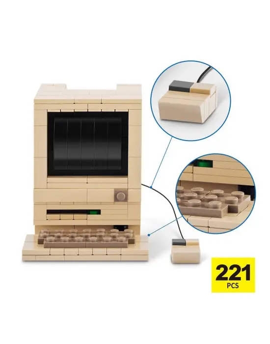 Omarı Retro Temalı Parça Puzzle Seti