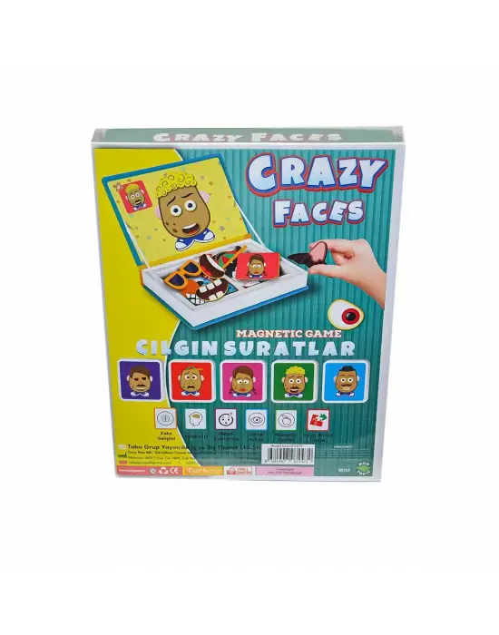 Omarı Renkli Yüz İfadeleri Sticker Seti