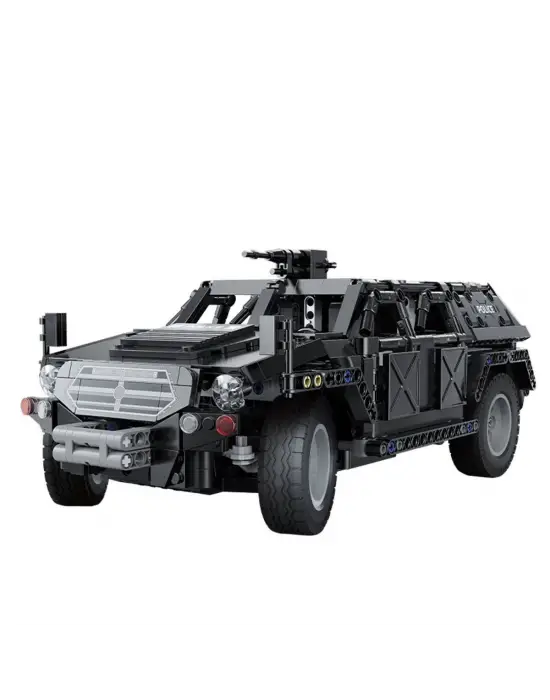 Omarı Yaralılar Kurtarma Oyuncak Kamyonu Blok Seti Parça -gl00my