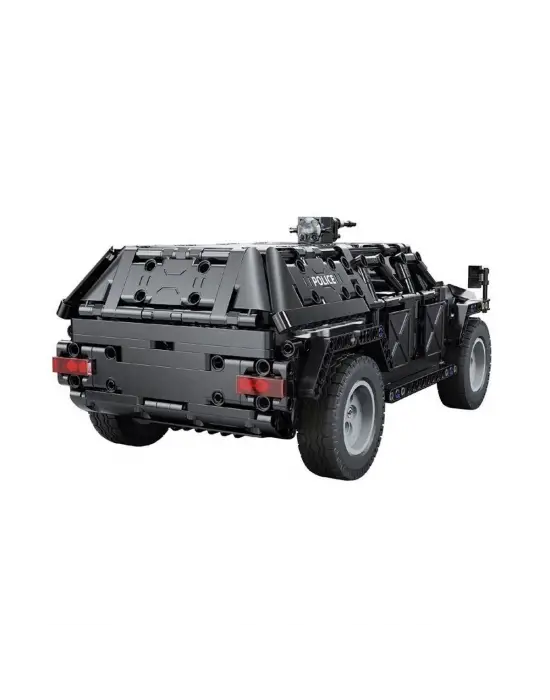 Omarı Yaralılar Kurtarma Oyuncak Kamyonu Blok Seti Parça -gl00my