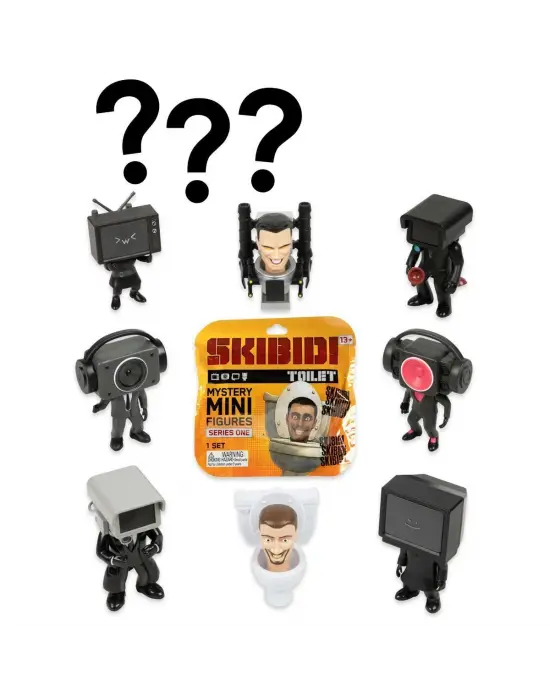 Omarı Surpriz Mini Figür Skibidi Toilet Seti