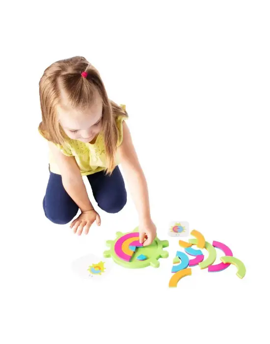 Omarı Çocuklar İçin Eğitici Uğur Böceği Puzzle