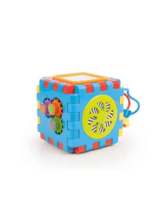 Omarı Renkli Eğitici Küp ve Puzzle Seti