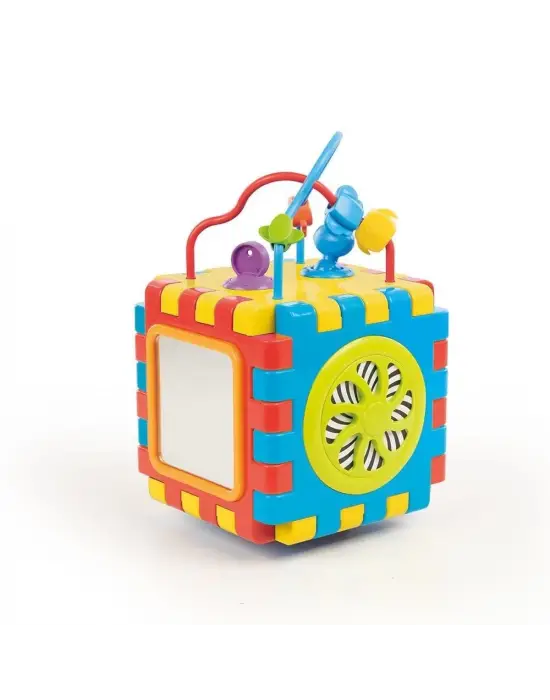 Omarı Renkli Eğitici Küp ve Puzzle Seti