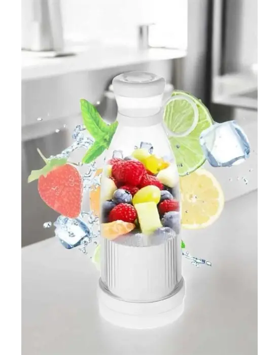 El Blender Bardak Blender Şarjlı Taşınabilir Meyve Sıkcağı Smoothie