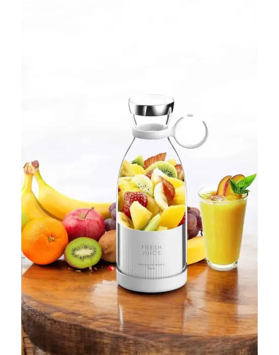 El Blender Bardak Blender Şarjlı Taşınabilir Meyve Sıkcağı Smoothie