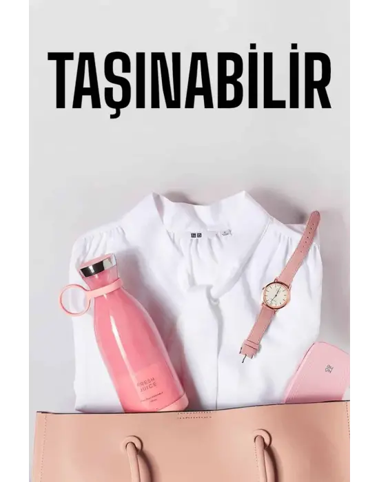 El Blender Bardak Blender Şarjlı Taşınabilir Meyve Sıkcağı Smoothie