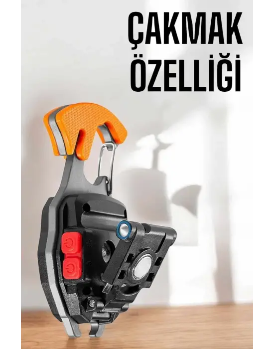 El Feneri Acil Işık Seti Tornavida Düdük Kapak Açma Kamp Lambası