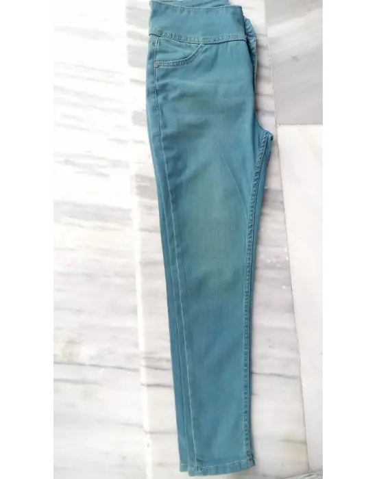Omarı Yüksek Bel Skinny Jean Pantolon