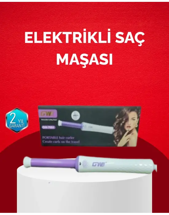Elektriklenme Önleyici Saç Şekillendirici – Seramik Kaplama Maşa