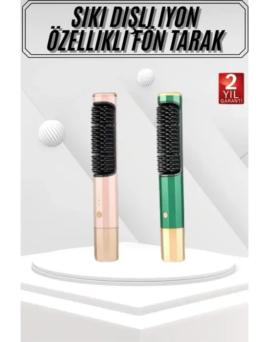 Elektrikli Fön Tarak Düzleştirici Elektriklenme Karşıtı Üflemeli