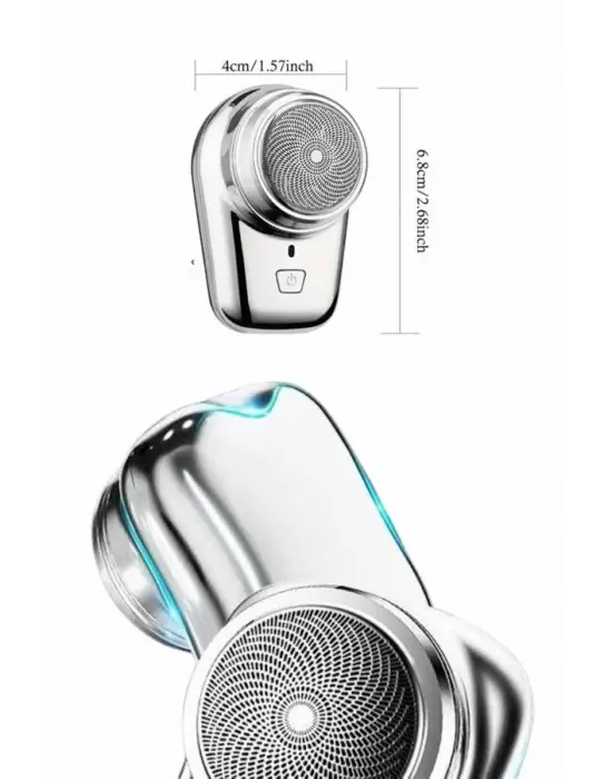 Elektrikli Mini Tıraş Makinesi,taşınabilir Usb Şarjlı Kablosuz Tıraş Makinesi