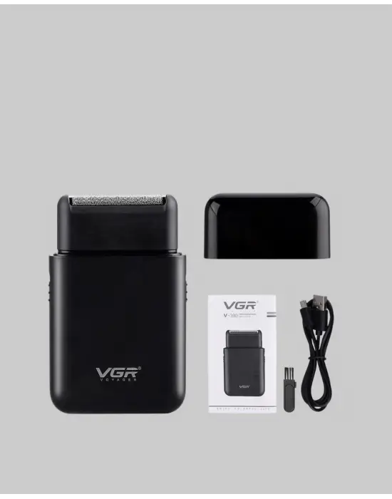 Elektrikli Tıraş Makinesi Çift Başlıklı Ultra İnce Tasarım