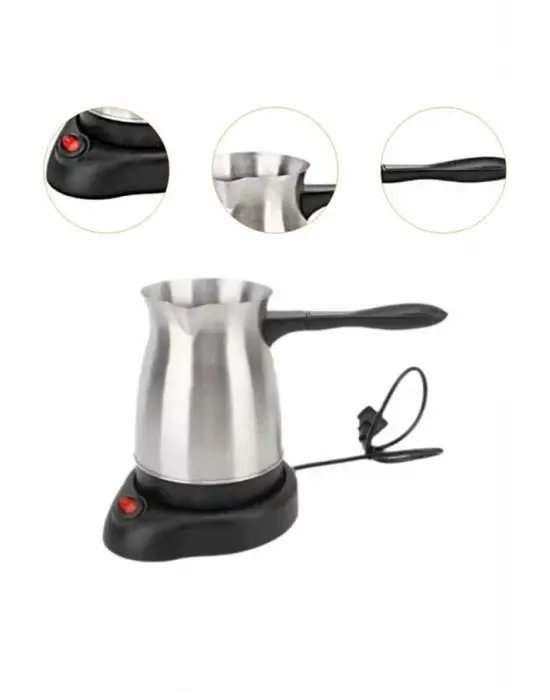 Elektrikli Türk Kahvesi Makinesi Elektrikli Cevze Telveli