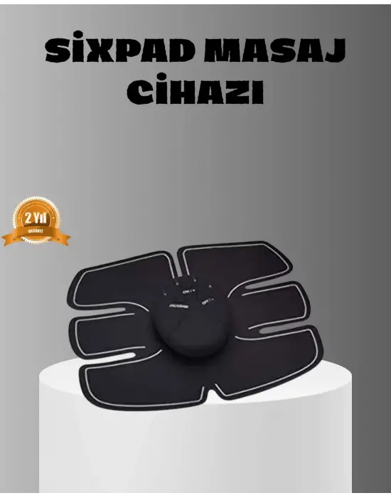 Elektronik Kas Uyarıcı Cihaz 6 Farklı Modlu Jel Pedli Göbek Kol Stimülatör