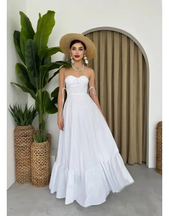 Elia İp Askılı Elbise