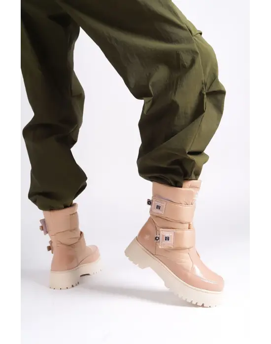 Etkileyici Paraşüt Kumaş Rugan Bayan Bot