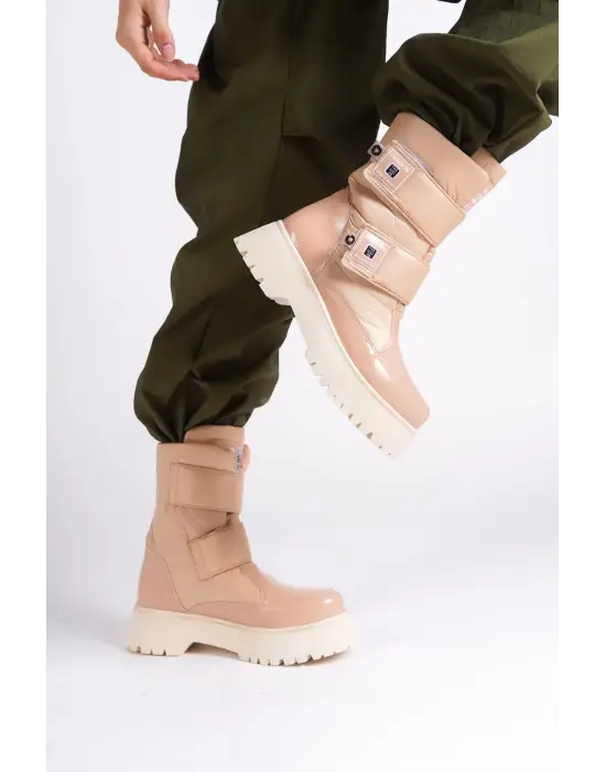 Etkileyici Paraşüt Kumaş Rugan Bayan Bot