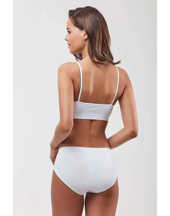 Modern İnce Askılı Dikişsiz Büstiyer