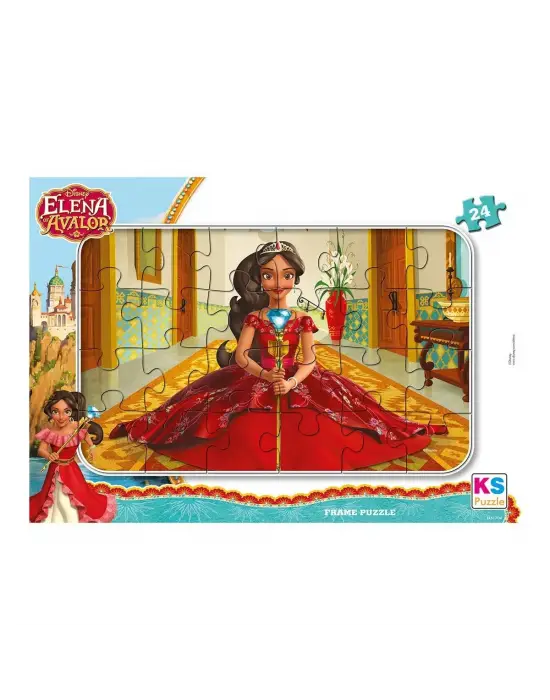 Omarı Elena Avalor Frame Puzzle - 24 Parça Çocuk Oyunu