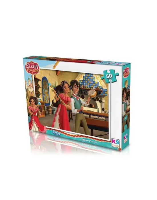 Omarı Eğlenceli Elena 50 Parça Puzzle