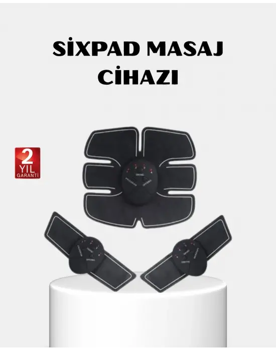 Ems Vücut Geliştirici Göbek Ve Kol Pedli 6 Modlu Akıllı Kas Cihazı