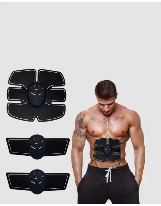 Ems Vücut Geliştirici Göbek Ve Kol Pedli 6 Modlu Akıllı Kas Cihazı