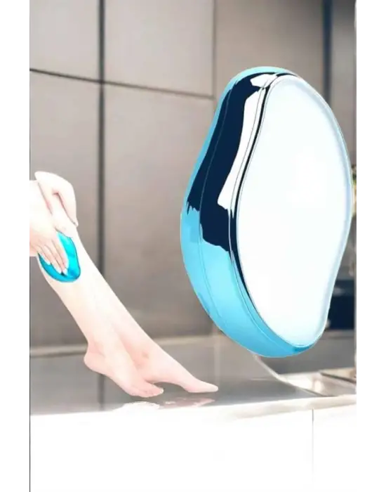 Epilasyon Aleti Bacaklar Kollar İçin Yıkanabilir Kristal Epilatör Tüy Silgi