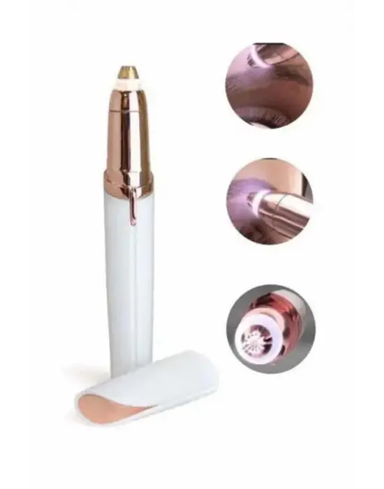 Epilasyon Aleti Tüy Kıl Alma Kaş Bıyık Unisex Yüz Bakım Tıraş Aleti