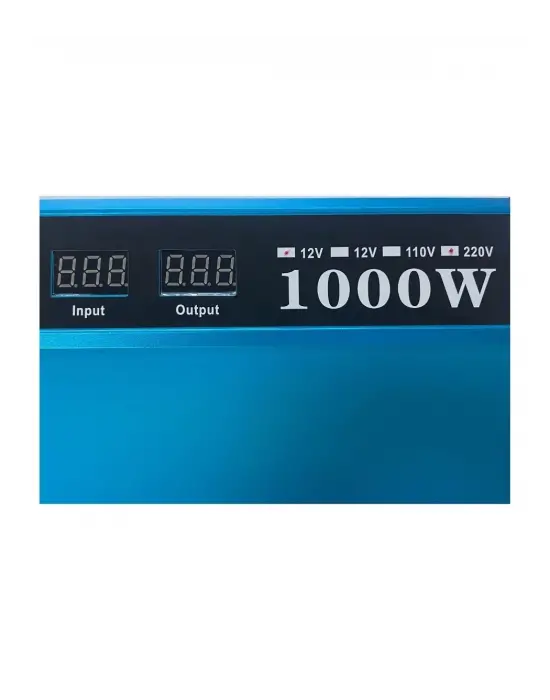 Omarı Taşınabilir Tam Sinus İnverter Güç Kaynağı - 1000W 220V Çevirici