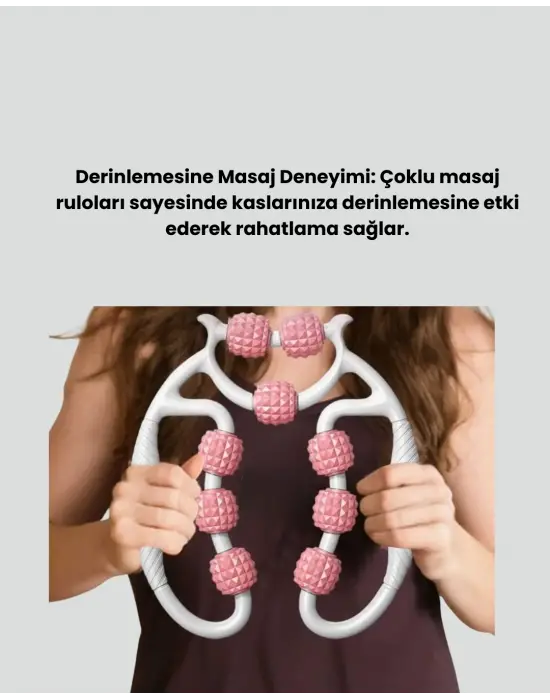 Ergonomik Kas Gevşetici Masaj Halkası Taşınabilir