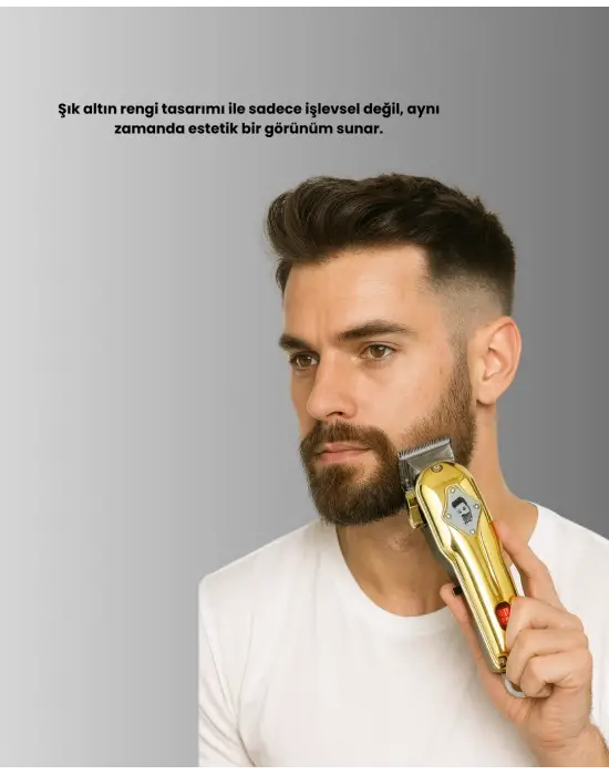 Ergonomik Tasarımlı, Hafif Ve Taşınabilir Profesyonel Tıraş Makinesi