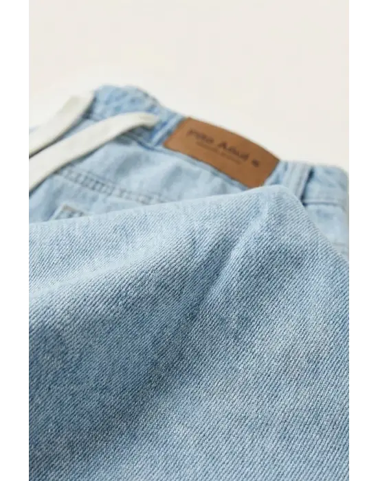 Modern Baggy Jean Pantolon - Erkek