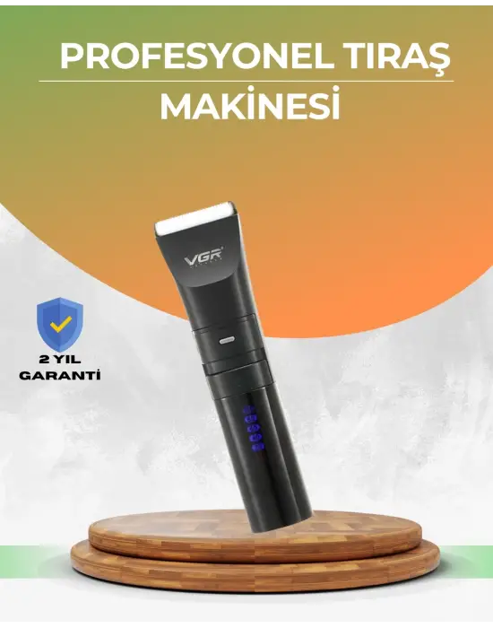 Erkek Saç Ve Sakal Kesme Makinesi – Su Geçirmez, Sessiz Motorlu