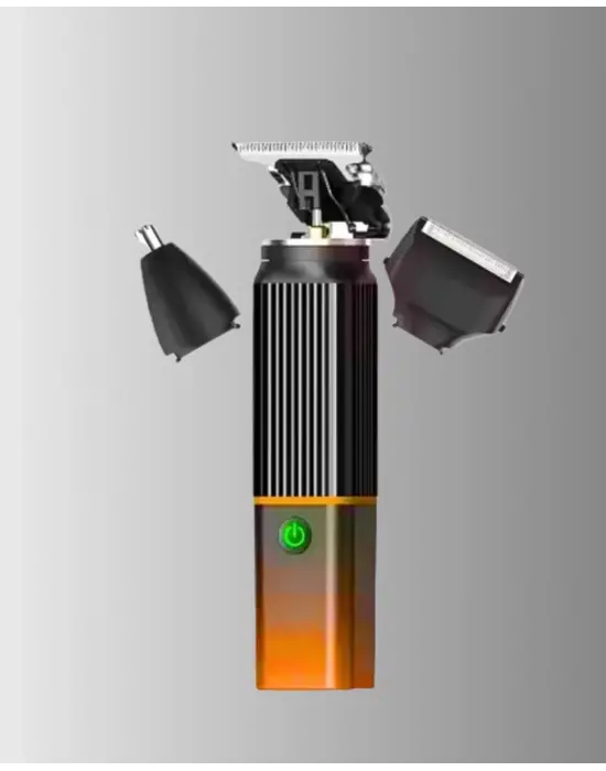 Erkekler İçin 3 İn 1 Şarjlı Bakım Seti – 7300 Rpm Güçlü Motor Ve Sessiz Çalışma