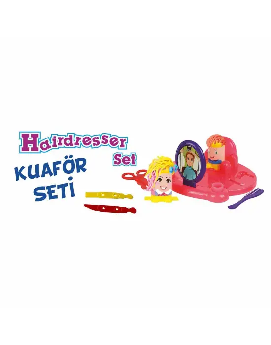 Omarı Kuaför Oyun Hamuru Seti - Yaratıcı Çocuklar İçin Eğlenceli Set